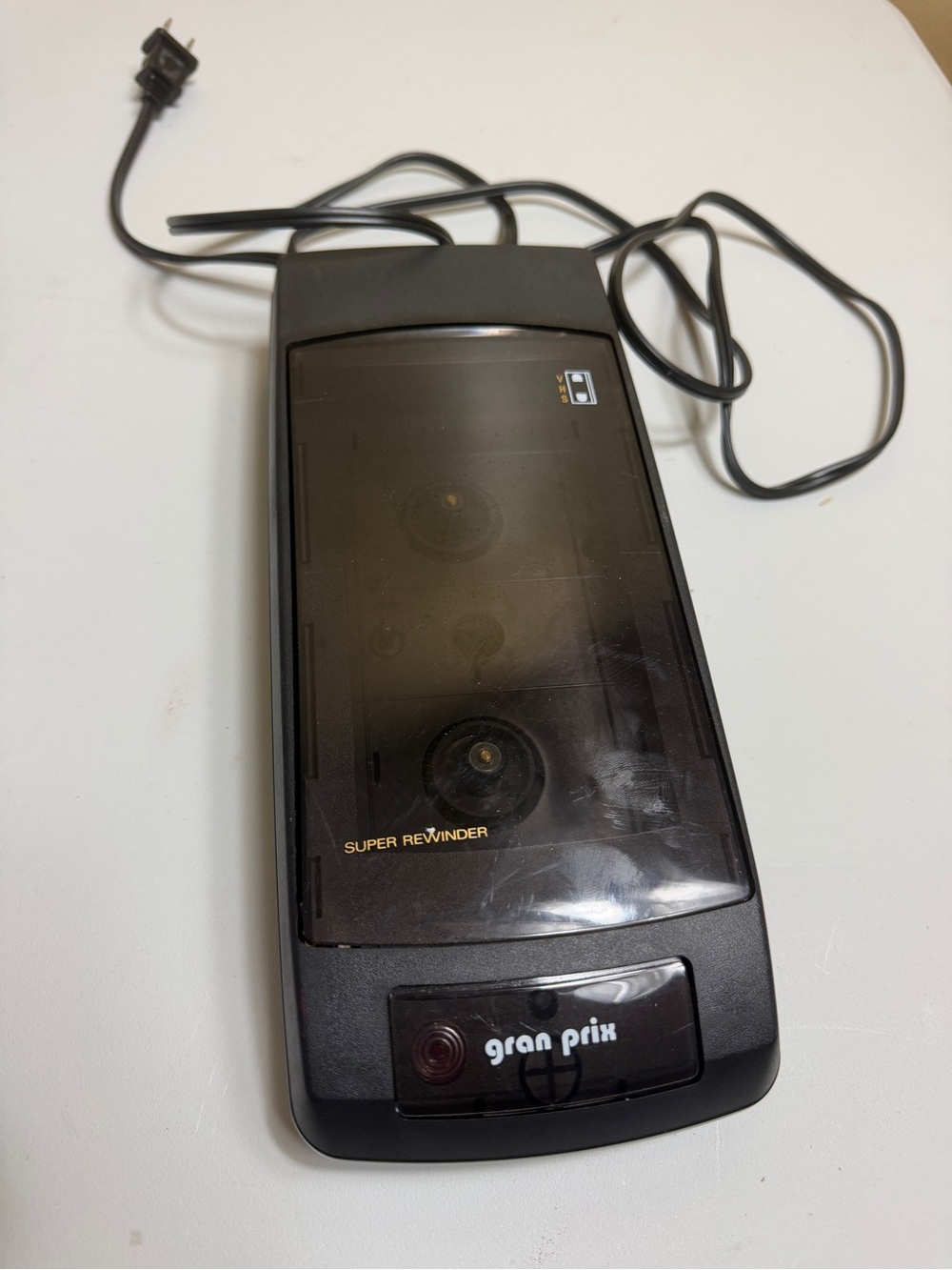 Gran Prix TVR-91 Super Rewinder VHS Video Cassette Tape Rewinder Tested Working